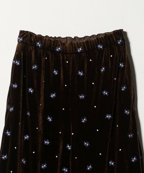 BEAUTY&YOUTH UNITED ARROWS / ビューティー&ユース ユナイテッドアローズ その他パンツ | エンブロイダリー ベロアイージーパンツ ウォッシャブル | 詳細6