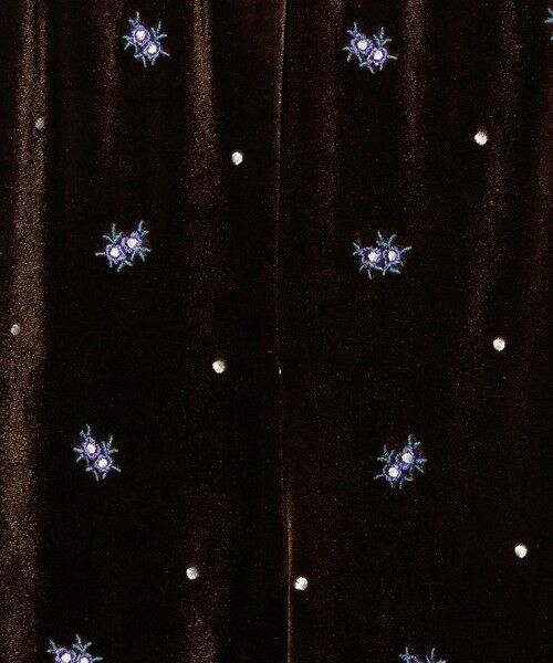 BEAUTY&YOUTH UNITED ARROWS / ビューティー&ユース ユナイテッドアローズ その他パンツ | エンブロイダリー ベロアイージーパンツ ウォッシャブル | 詳細10