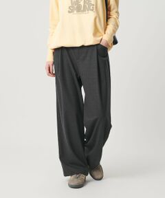 BEAUTY&YOUTH UNITED ARROWS / ビューティー&ユース ユナイテッドアローズ その他パンツ | ウールブレンド ツイルバックゴムパンツ 2 ウォッシャブル