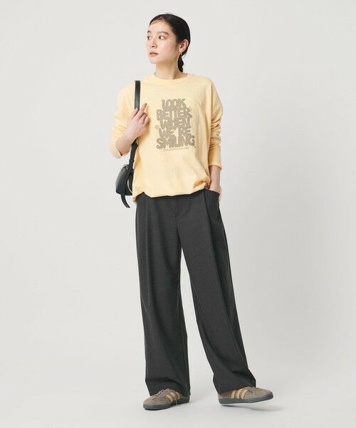 BEAUTY&YOUTH UNITED ARROWS / ビューティー&ユース ユナイテッドアローズ その他パンツ | ウールブレンド ツイルバックゴムパンツ 2 ウォッシャブル | 詳細3