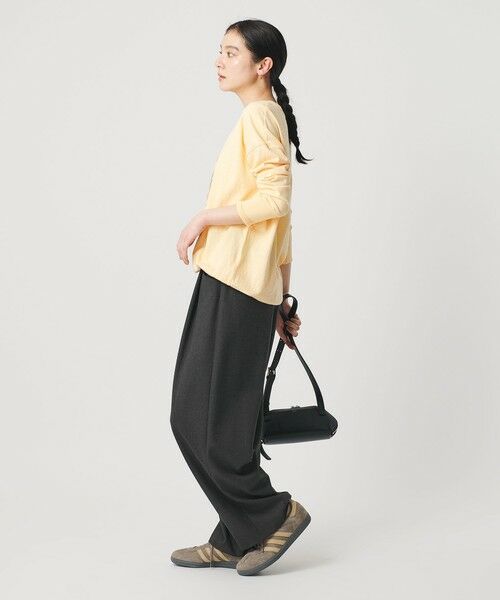 BEAUTY&YOUTH UNITED ARROWS / ビューティー&ユース ユナイテッドアローズ その他パンツ | ウールブレンド ツイルバックゴムパンツ 2 ウォッシャブル | 詳細4