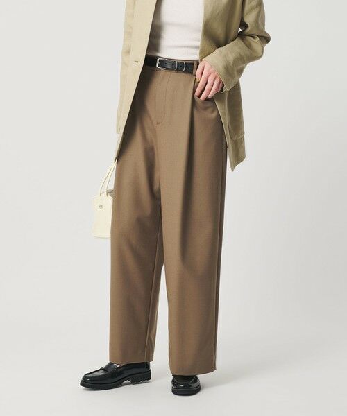 BEAUTY&YOUTH UNITED ARROWS / ビューティー&ユース ユナイテッドアローズ その他パンツ | ウールブレンド ツイルバックゴムパンツ 2 ウォッシャブル | 詳細11