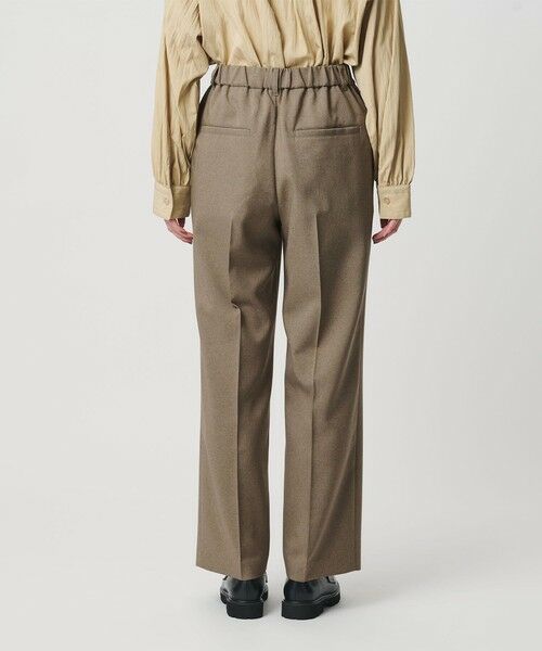 BEAUTY&YOUTH UNITED ARROWS / ビューティー&ユース ユナイテッドアローズ スラックス・ドレスパンツ | 【WEB限定 Wardrobe DAILY MINIMAL】メランジ タックストレートパンツ ウォッシャブル | 詳細17
