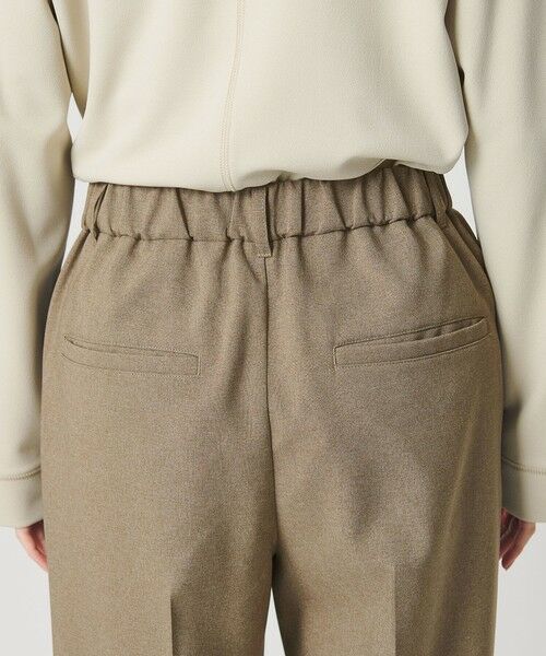 BEAUTY&YOUTH UNITED ARROWS / ビューティー&ユース ユナイテッドアローズ スラックス・ドレスパンツ | 【WEB限定 Wardrobe DAILY MINIMAL】メランジ タックストレートパンツ ウォッシャブル | 詳細19