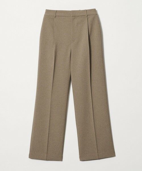 BEAUTY&YOUTH UNITED ARROWS / ビューティー&ユース ユナイテッドアローズ スラックス・ドレスパンツ | 【WEB限定 Wardrobe DAILY MINIMAL】メランジ タックストレートパンツ ウォッシャブル | 詳細23