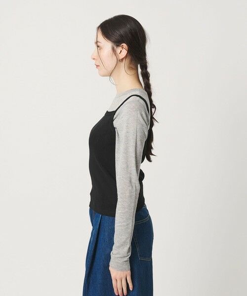 BEAUTY&YOUTH UNITED ARROWS / ビューティー&ユース ユナイテッドアローズ タンクトップ | コットン パターンメッシュ キャミソール | 詳細10