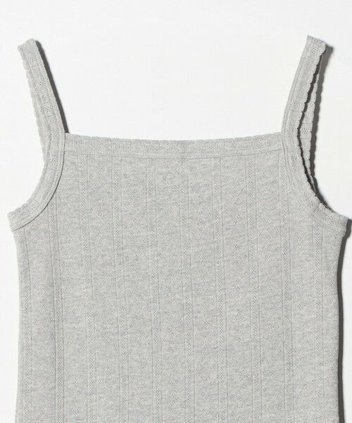 BEAUTY&YOUTH UNITED ARROWS / ビューティー&ユース ユナイテッドアローズ タンクトップ | コットン パターンメッシュ キャミソール | 詳細21