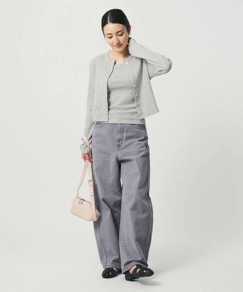 BEAUTY&YOUTH UNITED ARROWS / ビューティー&ユース ユナイテッドアローズ タンクトップ | コットン パターンメッシュ キャミソール | 詳細16