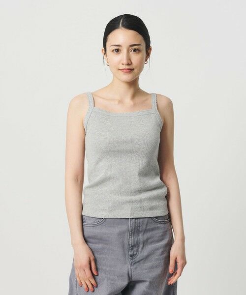 BEAUTY&YOUTH UNITED ARROWS / ビューティー&ユース ユナイテッドアローズ タンクトップ | コットン パターンメッシュ キャミソール | 詳細17