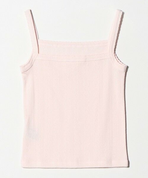 BEAUTY&YOUTH UNITED ARROWS / ビューティー&ユース ユナイテッドアローズ タンクトップ | コットン パターンメッシュ キャミソール | 詳細12