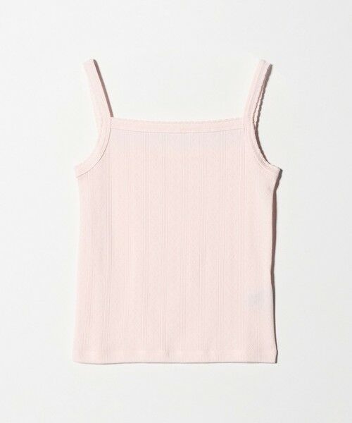 BEAUTY&YOUTH UNITED ARROWS / ビューティー&ユース ユナイテッドアローズ タンクトップ | コットン パターンメッシュ キャミソール | 詳細27