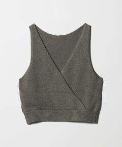 BEAUTY&YOUTH UNITED ARROWS / ビューティー&ユース ユナイテッドアローズ ベスト | コットン麻ブレンド カシュクール 2WAYニットベスト  ウォッシャブル