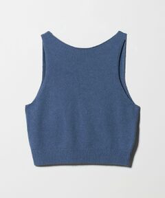 BEAUTY&YOUTH UNITED ARROWS / ビューティー&ユース ユナイテッドアローズ ベスト | コットン麻ブレンド カシュクール 2WAYニットベスト  ウォッシャブル