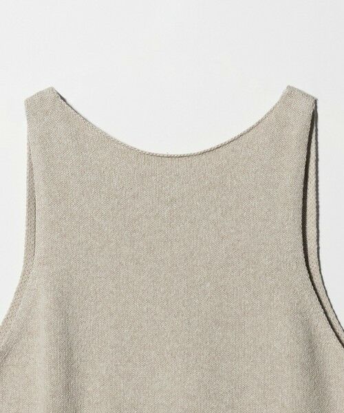 BEAUTY&YOUTH UNITED ARROWS / ビューティー&ユース ユナイテッドアローズ ベスト | コットン麻ブレンド カシュクール 2WAYニットベスト  ウォッシャブル | 詳細12