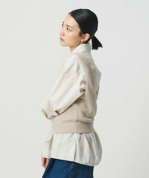 BEAUTY&YOUTH UNITED ARROWS / ビューティー&ユース ユナイテッドアローズ ベスト | コットン麻ブレンド カシュクール 2WAYニットベスト  ウォッシャブル | 詳細8