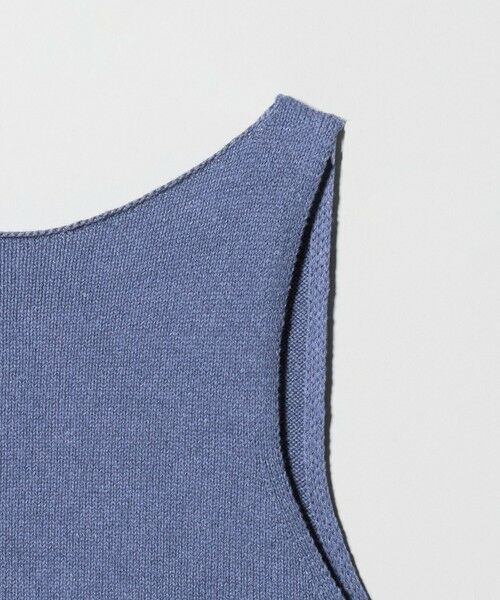 BEAUTY&YOUTH UNITED ARROWS / ビューティー&ユース ユナイテッドアローズ ベスト | コットン麻ブレンド カシュクール 2WAYニットベスト  ウォッシャブル | 詳細23