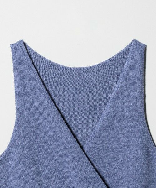 BEAUTY&YOUTH UNITED ARROWS / ビューティー&ユース ユナイテッドアローズ ベスト | コットン麻ブレンド カシュクール 2WAYニットベスト  ウォッシャブル | 詳細24