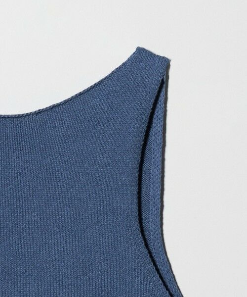 BEAUTY&YOUTH UNITED ARROWS / ビューティー&ユース ユナイテッドアローズ ベスト | コットン麻ブレンド カシュクール 2WAYニットベスト  ウォッシャブル | 詳細9