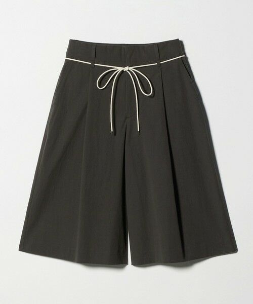 BEAUTY&YOUTH UNITED ARROWS / ビューティー&ユース ユナイテッドアローズ ショート・ハーフ・半端丈パンツ | コットン タック ストリング ハーフパンツ | 詳細4