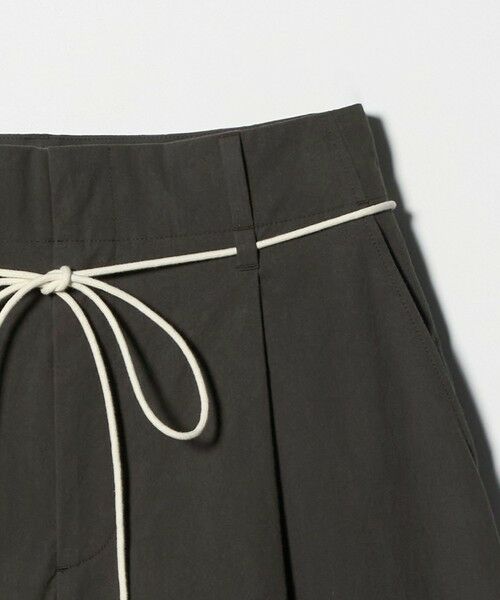 BEAUTY&YOUTH UNITED ARROWS / ビューティー&ユース ユナイテッドアローズ ショート・ハーフ・半端丈パンツ | コットン タック ストリング ハーフパンツ | 詳細6