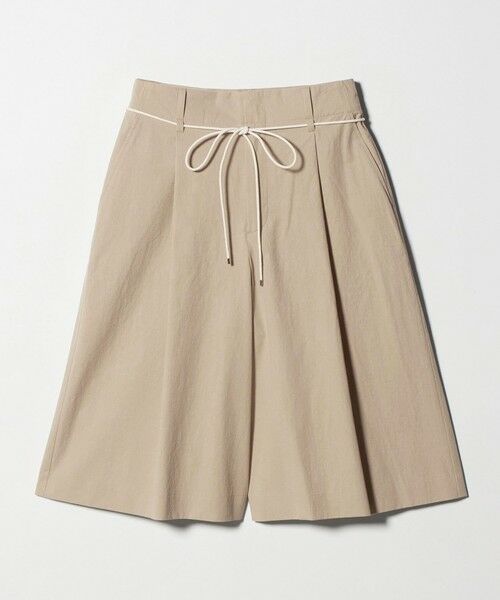 BEAUTY&YOUTH UNITED ARROWS / ビューティー&ユース ユナイテッドアローズ ショート・ハーフ・半端丈パンツ | コットン タック ストリング ハーフパンツ | 詳細15