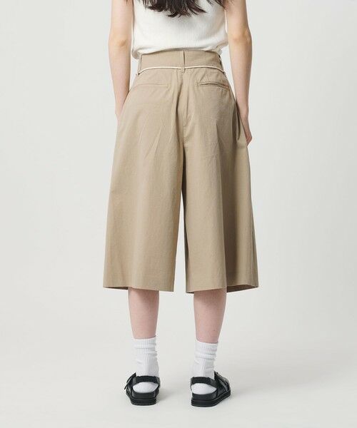 BEAUTY&YOUTH UNITED ARROWS / ビューティー&ユース ユナイテッドアローズ ショート・ハーフ・半端丈パンツ | コットン タック ストリング ハーフパンツ | 詳細14