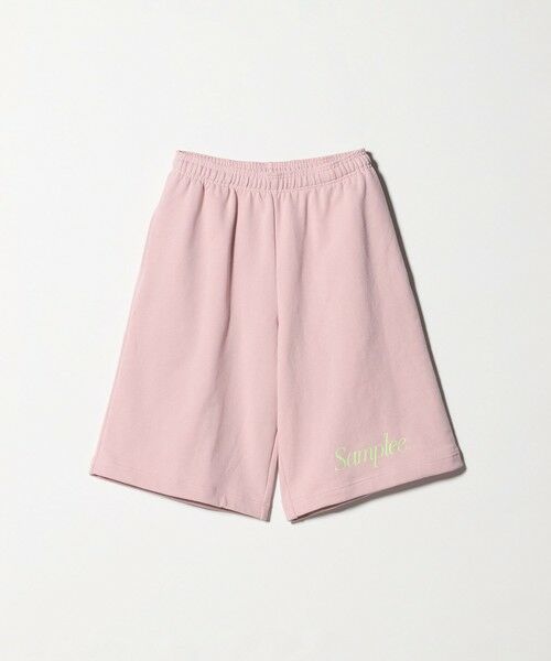 BEAUTY&YOUTH UNITED ARROWS / ビューティー&ユース ユナイテッドアローズ ショート・ハーフ・半端丈パンツ | 【別注】＜Samplee＞プリント ハーフパンツ（LT.PINK）