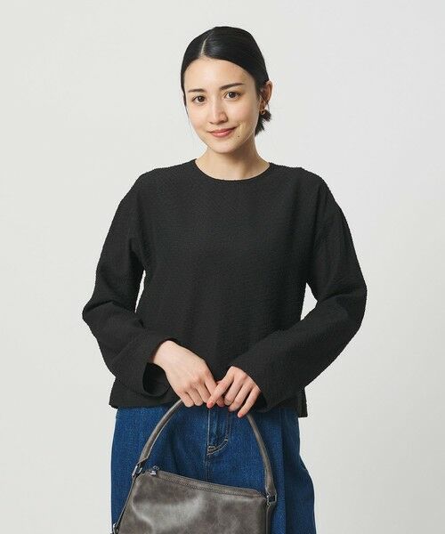 BEAUTY&YOUTH UNITED ARROWS / ビューティー&ユース ユナイテッドアローズ シャツ・ブラウス | ピンドット シアージャガード ブラウス ウォッシャブル | 詳細8