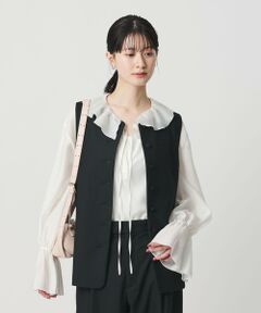 BEAUTY&YOUTH UNITED ARROWS / ビューティー&ユース ユナイテッドアローズ シャツ・ブラウス | ラッフル スキッパーブラウス