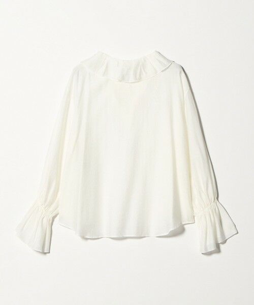 BEAUTY&YOUTH UNITED ARROWS / ビューティー&ユース ユナイテッドアローズ シャツ・ブラウス | ラッフル スキッパーブラウス | 詳細10