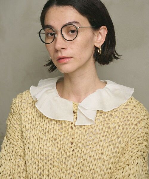 BEAUTY&YOUTH UNITED ARROWS / ビューティー&ユース ユナイテッドアローズ シャツ・ブラウス | ラッフル スキッパーブラウス | 詳細4