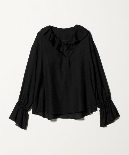 BEAUTY&YOUTH UNITED ARROWS / ビューティー&ユース ユナイテッドアローズ シャツ・ブラウス | ラッフル スキッパーブラウス | 詳細17