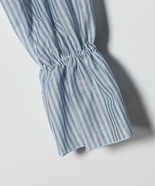 BEAUTY&YOUTH UNITED ARROWS / ビューティー&ユース ユナイテッドアローズ シャツ・ブラウス | ストライプ ラッフル スキッパーブラウス ウォッシャブル | 詳細6