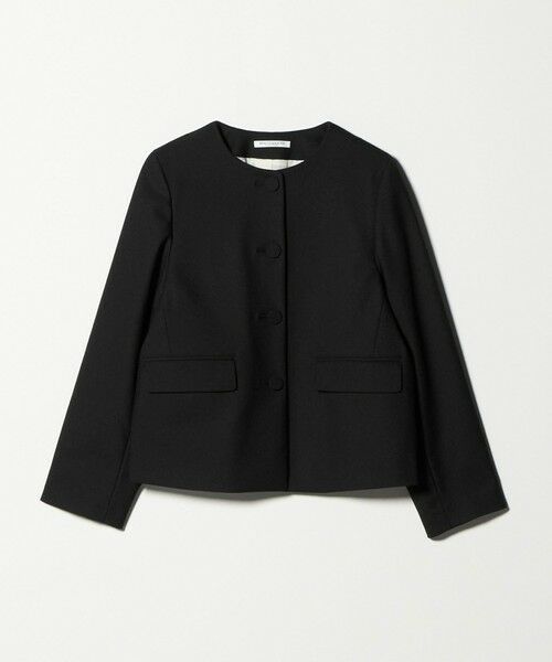 BEAUTY&YOUTH UNITED ARROWS / ビューティー&ユース ユナイテッドアローズ ノーカラージャケット | ツイードライク ノーカラージャケット | 詳細10