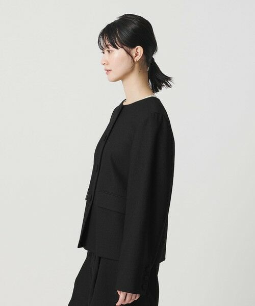 BEAUTY&YOUTH UNITED ARROWS / ビューティー&ユース ユナイテッドアローズ ノーカラージャケット | ツイードライク ノーカラージャケット | 詳細3