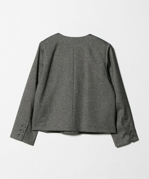 BEAUTY&YOUTH UNITED ARROWS / ビューティー&ユース ユナイテッドアローズ ノーカラージャケット | ツイードライク ノーカラージャケット | 詳細24