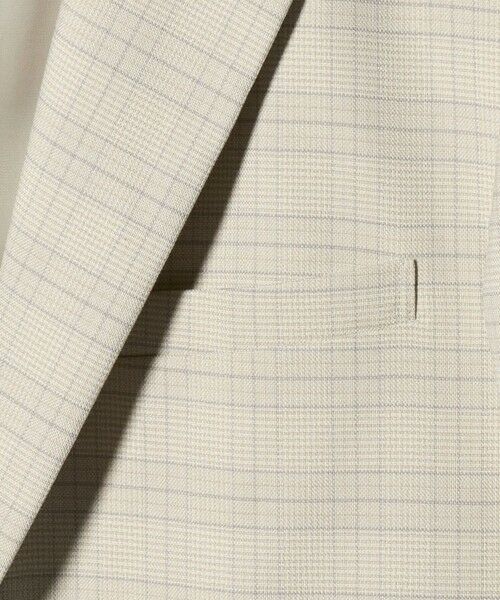 BEAUTY&YOUTH UNITED ARROWS / ビューティー&ユース ユナイテッドアローズ テーラードジャケット | ポリエステルブレンド チェック テーラードジャケット | 詳細12