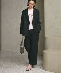 BEAUTY&YOUTH UNITED ARROWS / ビューティー&ユース ユナイテッドアローズ テーラードジャケット | 【WEB限定 Wardrobe DAILY MINIMAL】メランジ ダブルジャケット ウォッシャブル