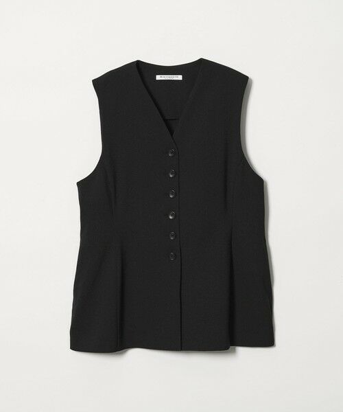 BEAUTY&YOUTH UNITED ARROWS / ビューティー&ユース ユナイテッドアローズ ベスト | 【WEB限定 Wardrobe DAILY MINIMAL】メランジ ペプラムベスト ウォッシャブル | 詳細5