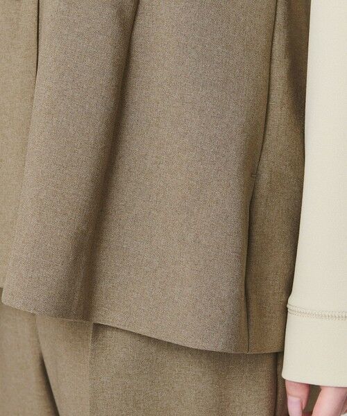 BEAUTY&YOUTH UNITED ARROWS / ビューティー&ユース ユナイテッドアローズ ベスト | 【WEB限定 Wardrobe DAILY MINIMAL】メランジ ペプラムベスト ウォッシャブル | 詳細20