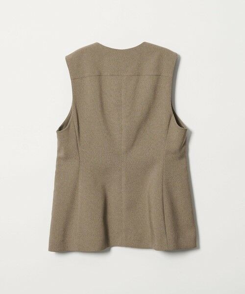 BEAUTY&YOUTH UNITED ARROWS / ビューティー&ユース ユナイテッドアローズ ベスト | 【WEB限定 Wardrobe DAILY MINIMAL】メランジ ペプラムベスト ウォッシャブル | 詳細24