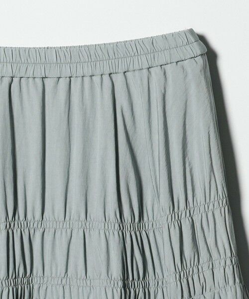 BEAUTY&YOUTH UNITED ARROWS / ビューティー&ユース ユナイテッドアローズ ロング・マキシ丈スカート | レーヨンブレンド シャーリング ロングスカート | 詳細9