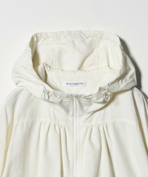 BEAUTY&YOUTH UNITED ARROWS / ビューティー&ユース ユナイテッドアローズ ブルゾン | ナイロン ギャザーフードブルゾン ウォッシャブル | 詳細2
