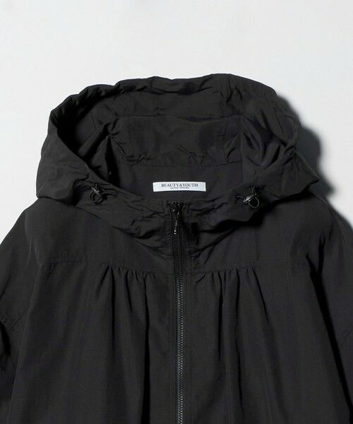 BEAUTY&YOUTH UNITED ARROWS / ビューティー&ユース ユナイテッドアローズ ブルゾン | ナイロン ギャザーフードブルゾン ウォッシャブル | 詳細6