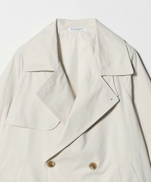 BEAUTY&YOUTH UNITED ARROWS / ビューティー&ユース ユナイテッドアローズ トレンチコート | コットンブレンド ミドルトレンチコート | 詳細8