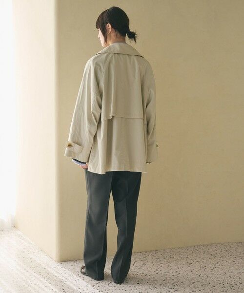 BEAUTY&YOUTH UNITED ARROWS / ビューティー&ユース ユナイテッドアローズ トレンチコート | コットンブレンド ミドルトレンチコート | 詳細5