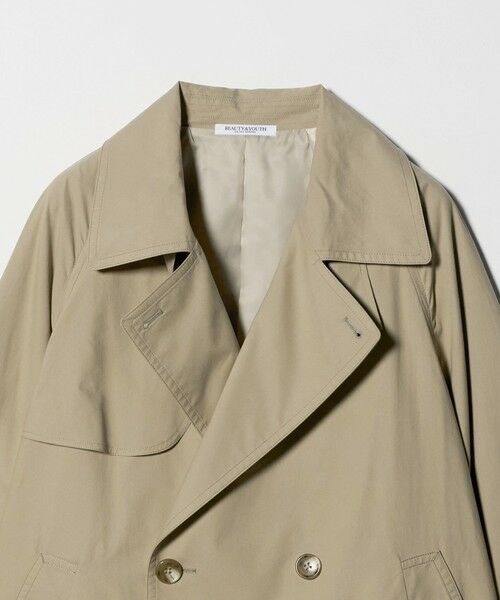 BEAUTY&YOUTH UNITED ARROWS / ビューティー&ユース ユナイテッドアローズ トレンチコート | コットンブレンド ミドルトレンチコート | 詳細23