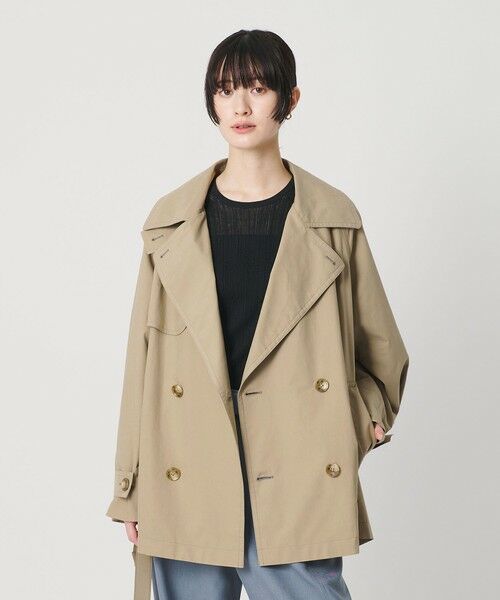 BEAUTY&YOUTH UNITED ARROWS / ビューティー&ユース ユナイテッドアローズ トレンチコート | コットンブレンド ミドルトレンチコート | 詳細12