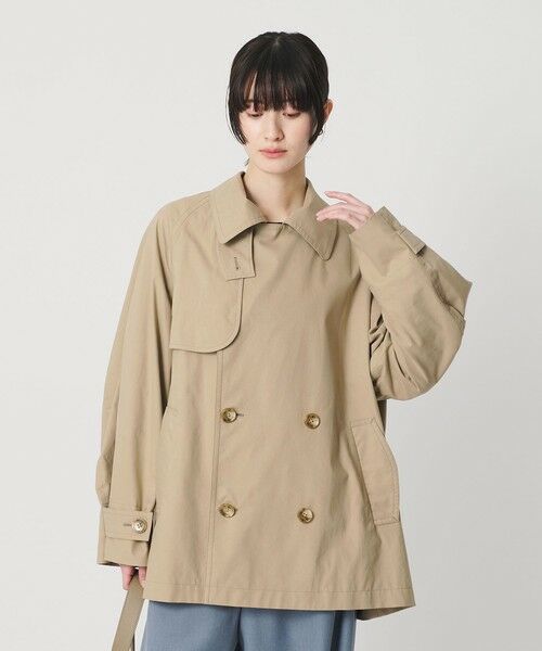 BEAUTY&YOUTH UNITED ARROWS / ビューティー&ユース ユナイテッドアローズ トレンチコート | コットンブレンド ミドルトレンチコート | 詳細14