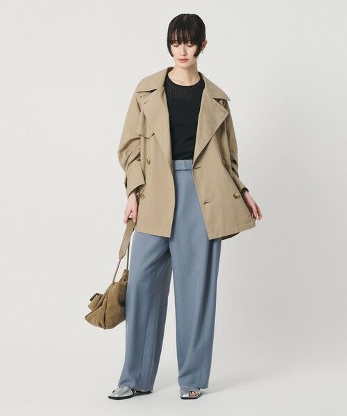 BEAUTY&YOUTH UNITED ARROWS / ビューティー&ユース ユナイテッドアローズ トレンチコート | コットンブレンド ミドルトレンチコート | 詳細15